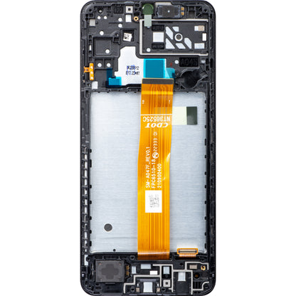 Display cu Touchscreen Samsung Galaxy A04s A047, cu Rama, Negru, Service Pack GH82-29805A