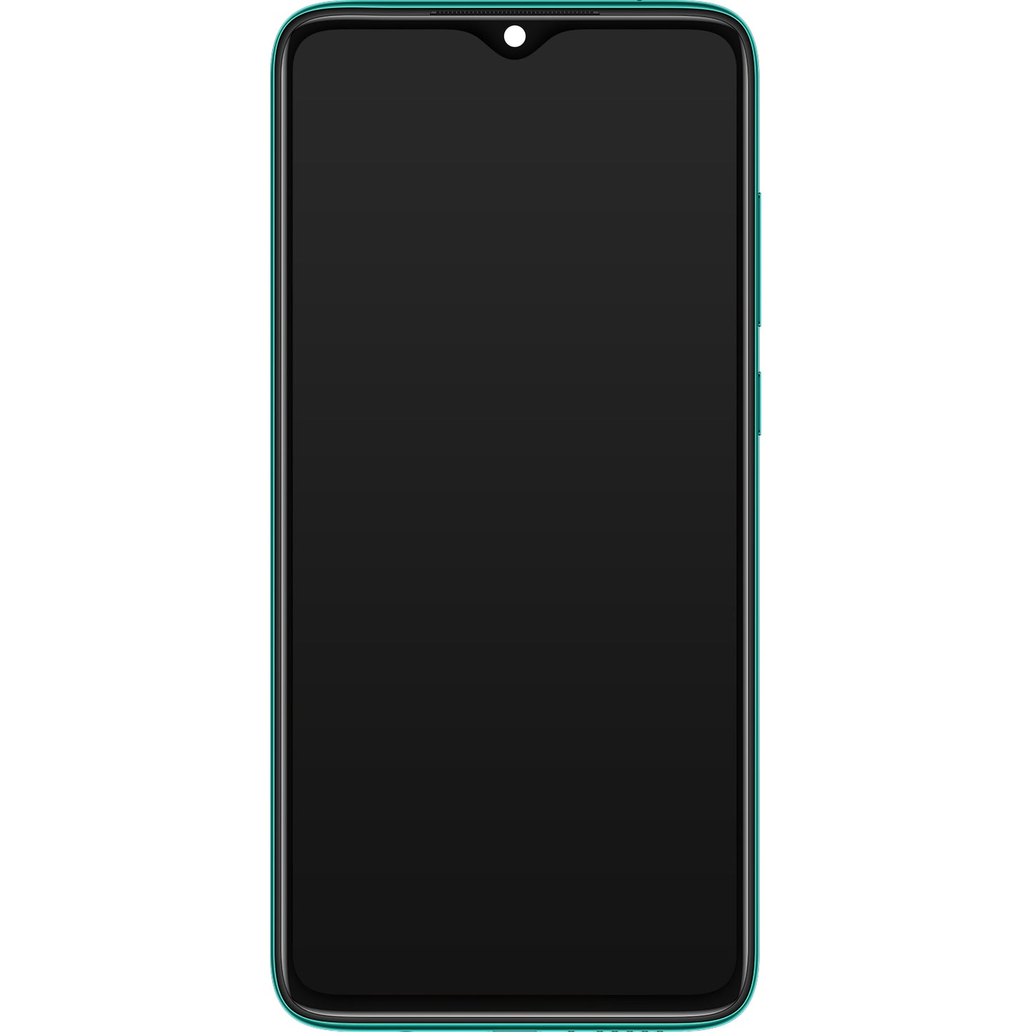 Wyświetlacz dotykowy Xiaomi Redmi Note 8 Pro, z ramką, zielony, Service Pack 56000400G700