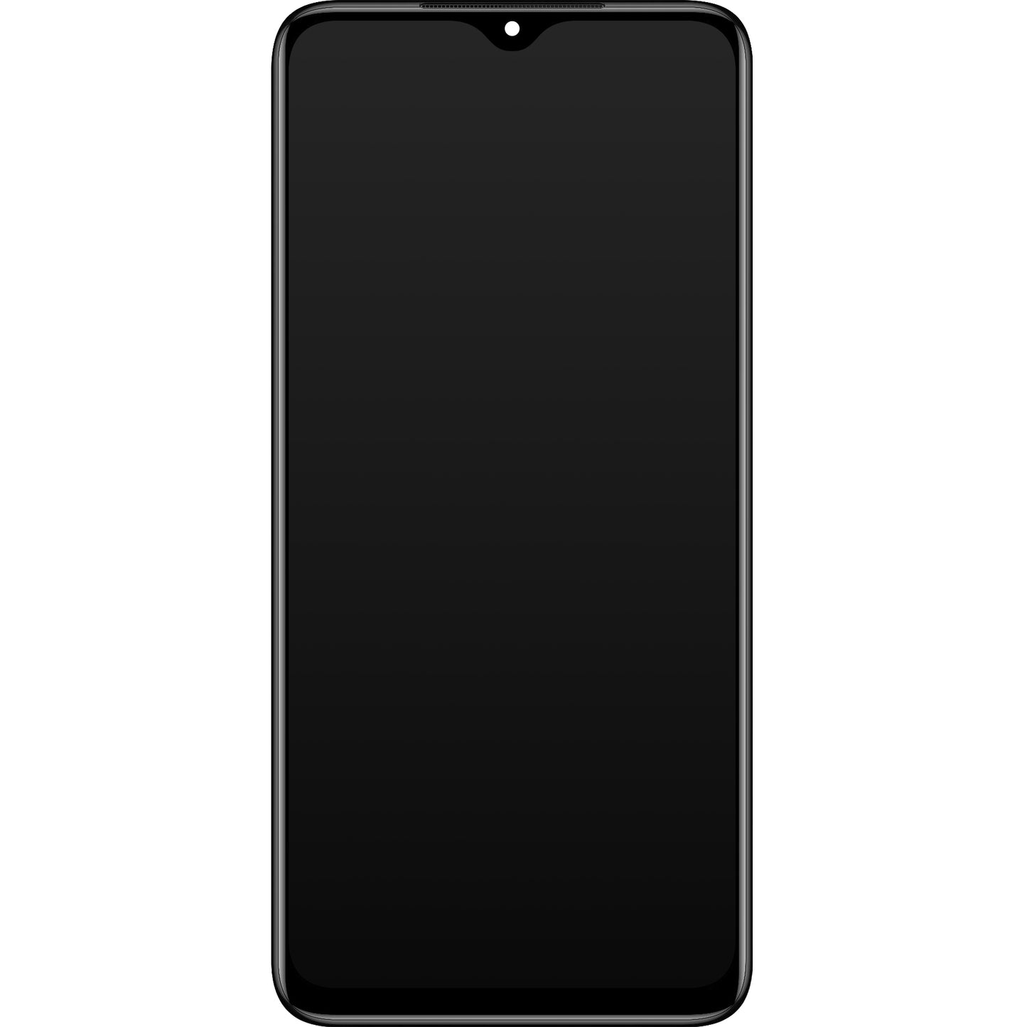 Display cu Touchscreen Xiaomi Redmi 9T, cu Rama, Negru, Service Pack 560001J19S00