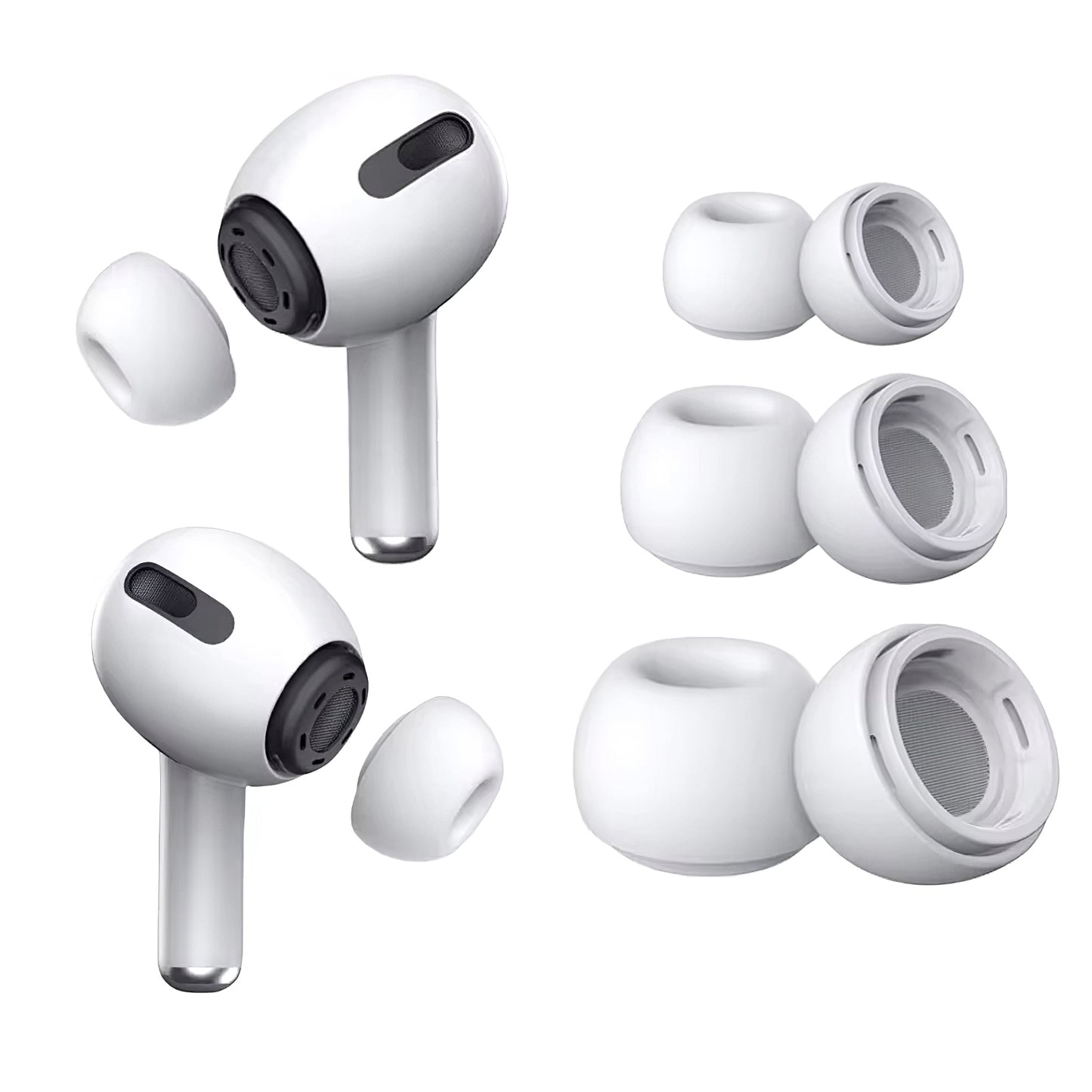 Dopuri Tech-Protect pentru Apple AirPods Pro 2 / Pro, Marime S / M / L