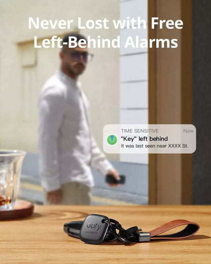 Eufy Security SmartTrack Link pentru iOS Series, Set 4 bucati, Negru E87B0012
