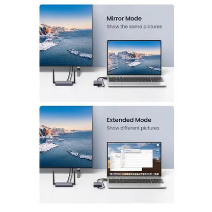 Extender Wireless HDMI UGREEN CM506, 1080P, Gri