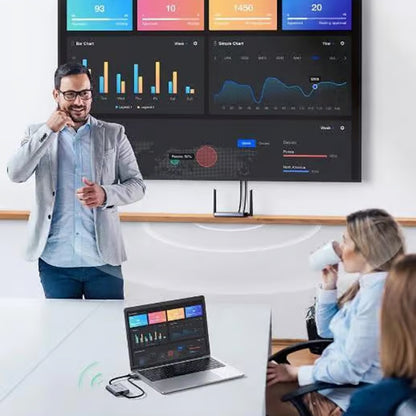 Extender Wireless HDMI UGREEN CM506, 1080P, Gri