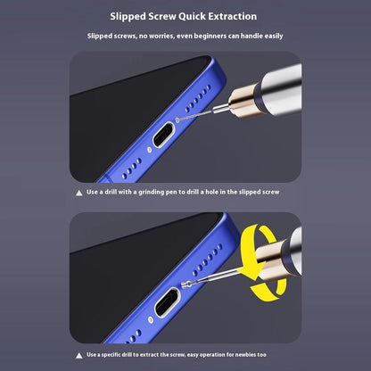 Extractor Bit OEM U8 pentru extragere suruburi rupte, 2in1