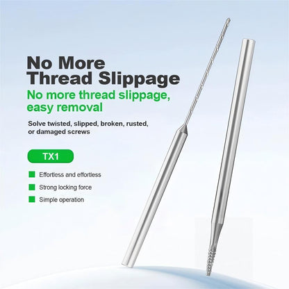 Extractor Bit Relife TX1 pentru extragere suruburi rupte, 2in1