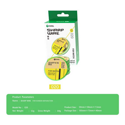 Fir Molibden 2UUL 020 GS pentru Ceas, 100m