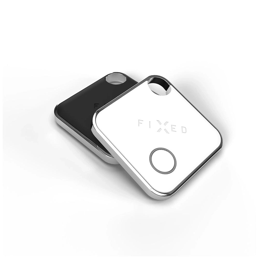 Fixed SmartTag Duo pentru iOS, Set 2 Bucati, Alb / Negru