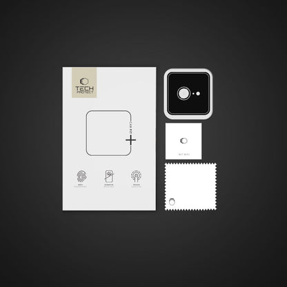 Folie de protectie Camera spate Tech-Protect CamRing Fit+ pentru Apple iPhone 16e, Sticla Securizata