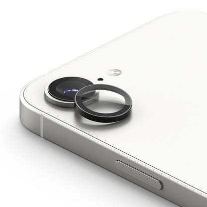 Folie de protectie Camera Spate Ringke pentru Apple iPhone 16e, Sticla Securizata, Set 2 bucati, Neagra