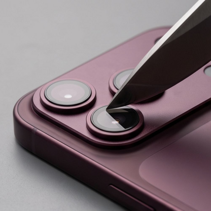 Folie de protectie Camera Spate Tech-Protect CamFull Fit+ pentru Apple iPhone 18 Pro Max, Sticla Securizata, Visinie