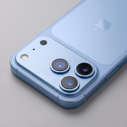 Folie de protectie Camera Spate Tech-Protect CamFull Fit+ pentru Apple iPhone 18 Pro Max, Sticla Securizata, Bleu