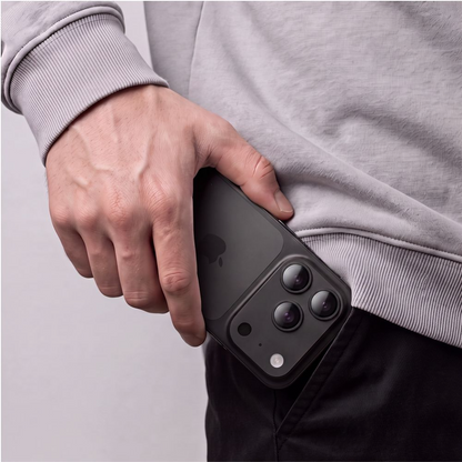Folie de protectie Camera Spate Tech-Protect CamFull Fit+ pentru Apple iPhone 18 Pro, Sticla Securizata, Neagra