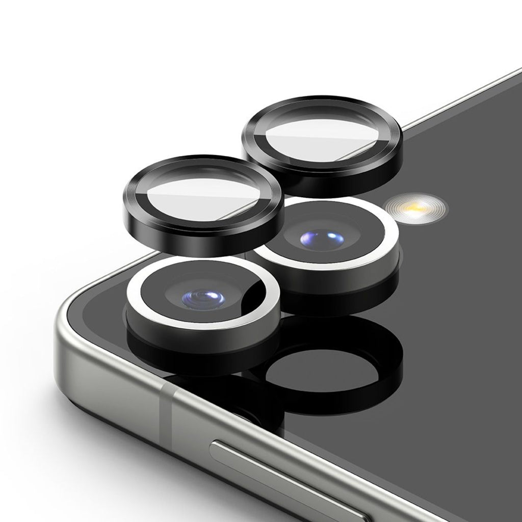 Folie de protectie Camera Spate Ringke pentru Samsung Galaxy Z Flip7 F766, Sticla Securizata, Set 2 bucati, Neagra