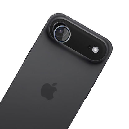 Folie de protectie Camera Spate 3MK Hardy Protection Pro pentru Apple iPhone 17 Air, Sticla Securizata, Gri