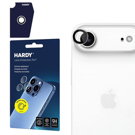 Folie de protectie Camera Spate 3MK Hardy Protection Pro pentru Apple iPhone 17 Air, Sticla Securizata, Transparenta