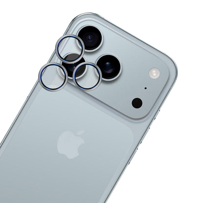 Folie de protectie Camera Spate 3MK Hardy Protection Pro pentru Apple iPhone 17 Pro Max / 17 Pro, Sticla Securizata, Bej