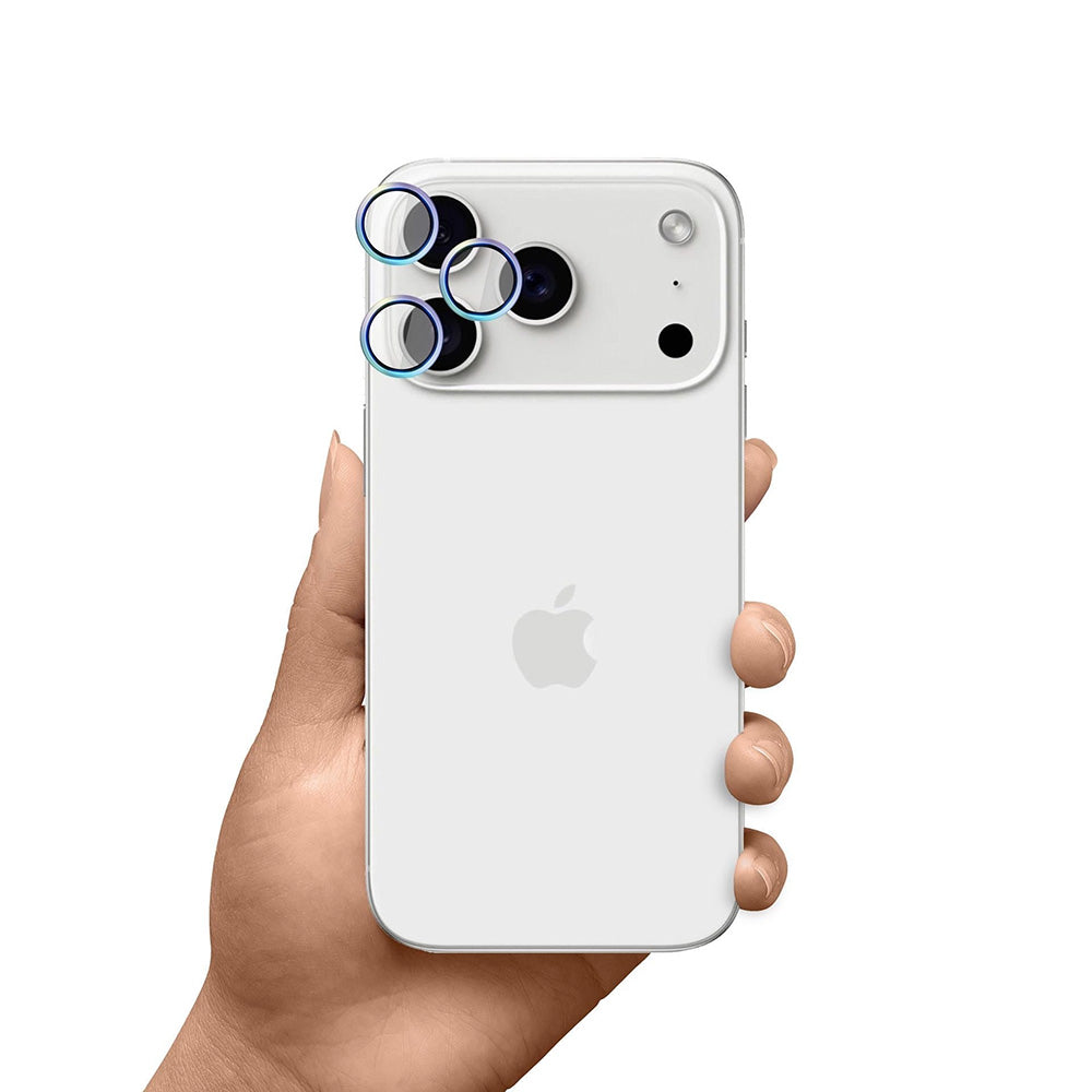 Folie de protectie Camera Spate 3MK Hardy Protection Pro pentru Apple iPhone 17 Pro Max / 17 Pro, Sticla Securizata, Multicolor