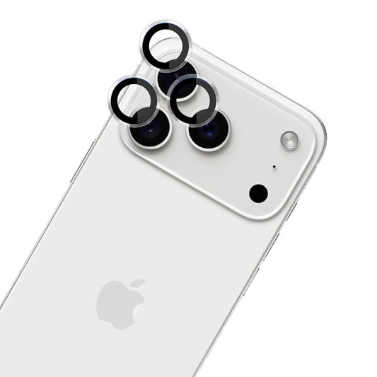 Folie de protectie Camera Spate 3MK Hardy Protection Pro pentru Apple iPhone 17 Pro Max / 17 Pro, Sticla Securizata, Transparenta