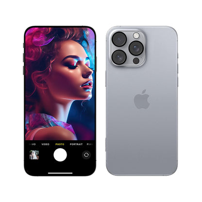 Folie de protectie Camera Spate 3MK Pro Full Cover pentru Apple iPhone 17, Sticla Securizata, Neagra