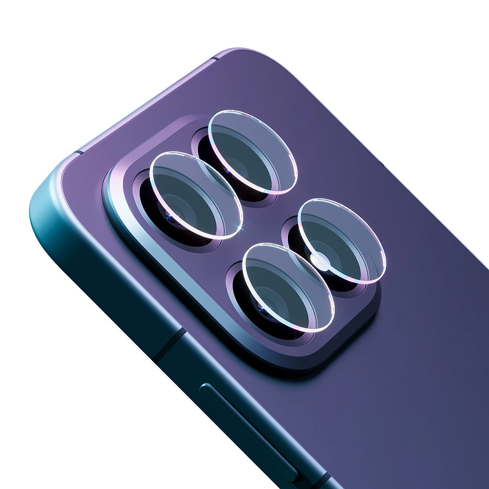 Folie de protectie Camera Spate 3MK Protection pentru Motorola Edge 70, Sticla Securizata, Set 4 bucati, Transparenta