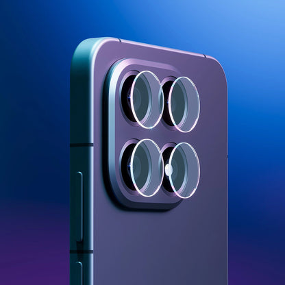 Folie de protectie Camera Spate 3MK Protection pentru Oppo Find X9 Pro, Sticla Securizata, Set 4 bucati, Transparenta