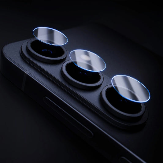 Folie de protectie Camera Spate 3MK Protection pentru Samsung Galaxy S26 Plus S947, Sticla Securizata, Set 4 bucati, Transparenta