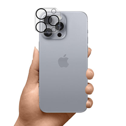 Folie de protectie Camera Spate 3MK Protection Pro pentru Apple iPhone 12, Sticla Securizata, Neagra