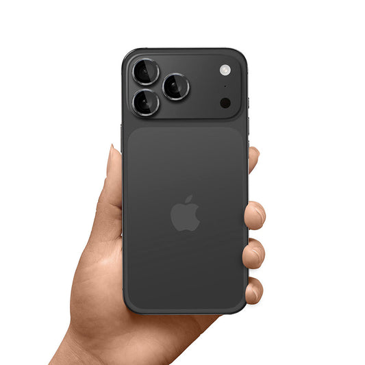 Folie de protectie Camera Spate 3MK Protection Pro pentru Apple iPhone 17 Pro Max / 17 Pro, Sticla Securizata, Bej