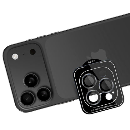 Folie de protectie Camera Spate 3MK Protection Pro pentru Apple iPhone 17 Pro Max / 17 Pro, Sticla Securizata, Bej