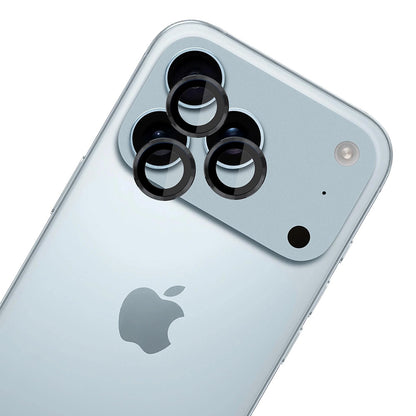 Folie de protectie Camera Spate 3MK Protection Pro pentru Apple iPhone 17 Pro Max / 17 Pro, Sticla Securizata, Neagra