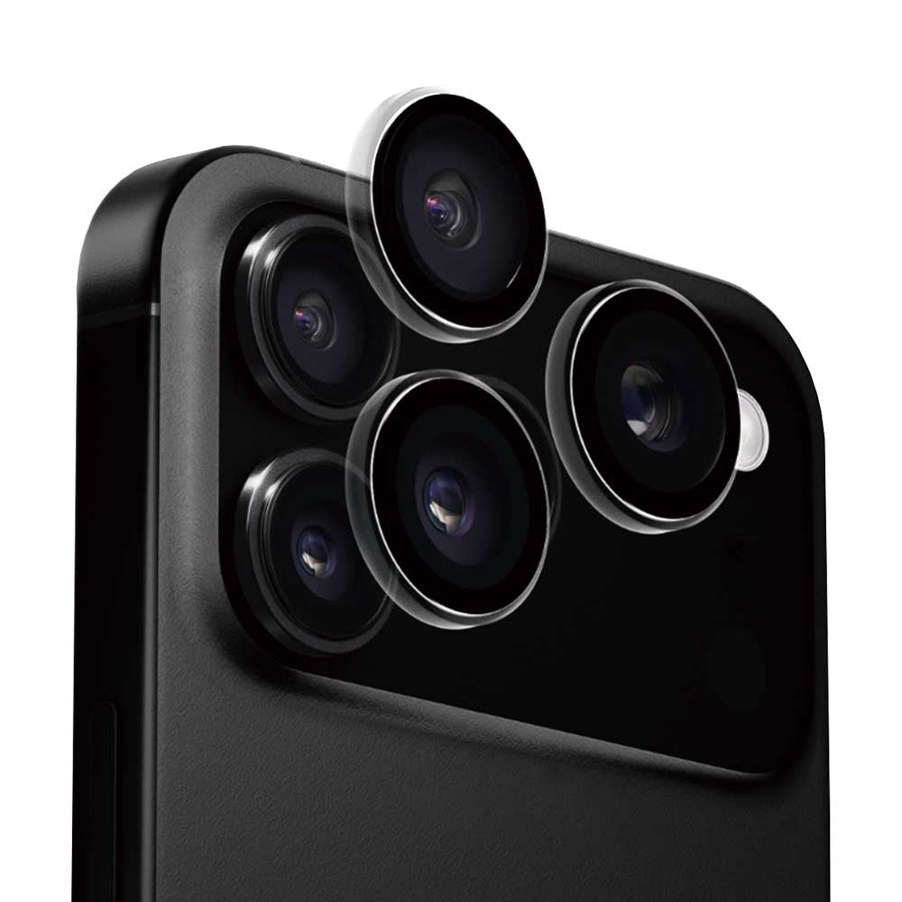 Folie de protectie Camera Spate Anank AR pentru Apple iPhone 17 Pro Max / 17 Pro, Sticla Securizata, Transparenta