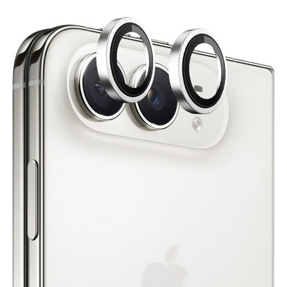Folie de protectie Camera Spate Blueo 99 Anti-Refective HD pentru Apple iPhone Duo, Sticla Securizata, Argintie