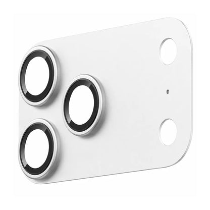 Folie de protectie Camera Spate Blueo Integrated Metal pentru Apple iPhone 17 Pro, Sticla Securizata, Argintie