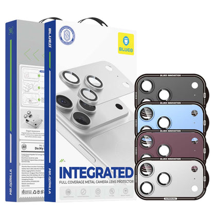 Folie de protectie Camera Spate Blueo Integrated Metal pentru Apple iPhone 18 Pro, Sticla Securizata, Argintie