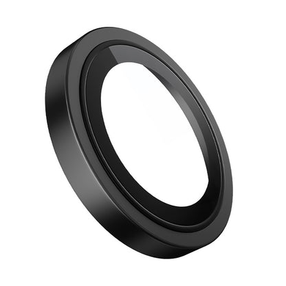 Folie de protectie Camera Spate Blueo Metal Frame pentru Apple iPhone 17 Air, Sticla Securizata, Neagra