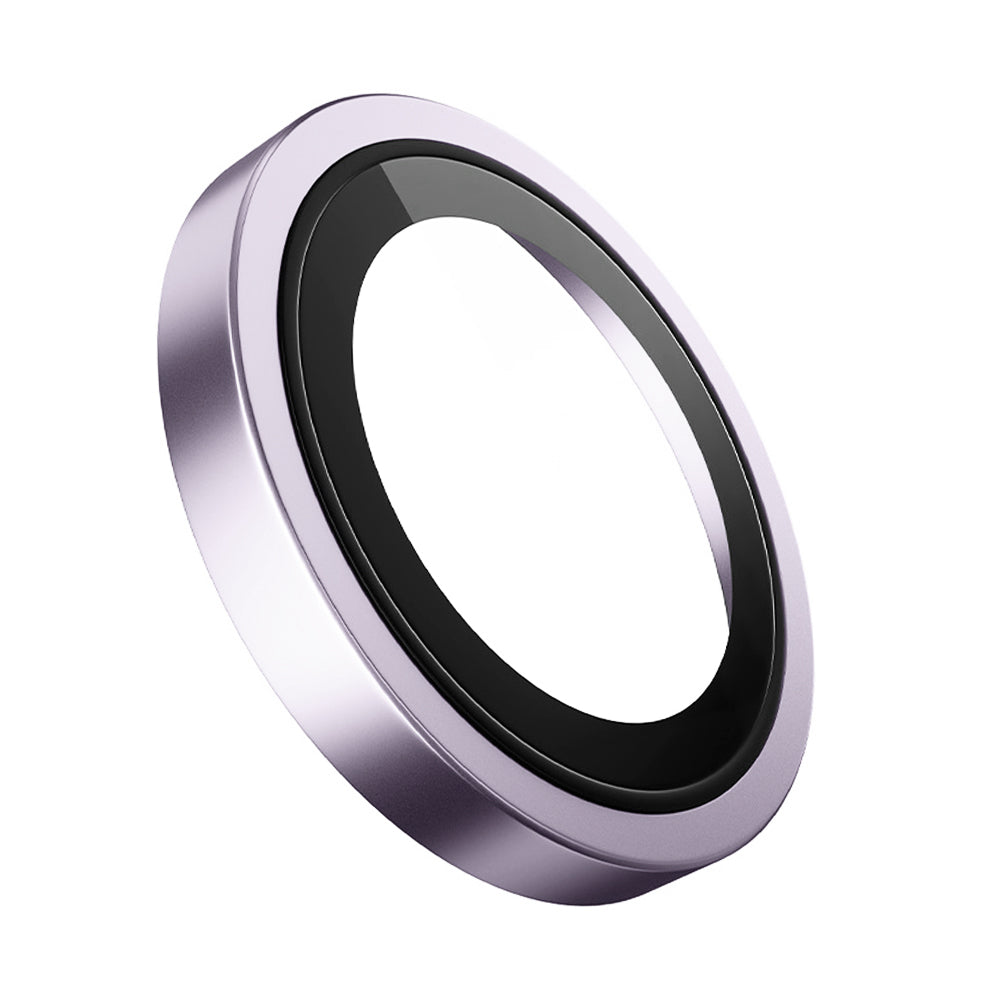 Folie de protectie Camera Spate Blueo Metal Frame pentru Apple iPhone 17, Sticla Securizata, Mov