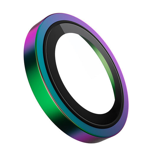 Folie de protectie Camera Spate Blueo Metal Frame pentru Apple iPhone 17, Sticla Securizata, Multicolor