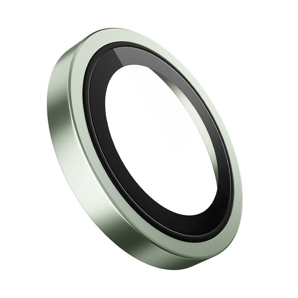 Folie de protectie Camera Spate Blueo Metal Frame pentru Apple iPhone 17, Sticla Securizata, Verde