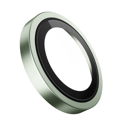 Folie de protectie Camera Spate Blueo Metal Frame pentru Apple iPhone 17, Sticla Securizata, Verde