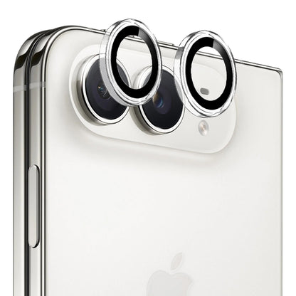 Folie de protectie Camera Spate Blueo Metal Frame pentru Apple iPhone Duo, Sticla Securizata, Transparenta