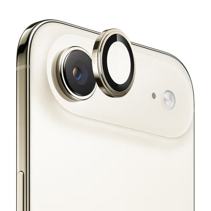 Folie de protectie Camera Spate Blueo Sapphire Crystal pentru Apple iPhone 17 Air, Sticla Securizata, Aurie