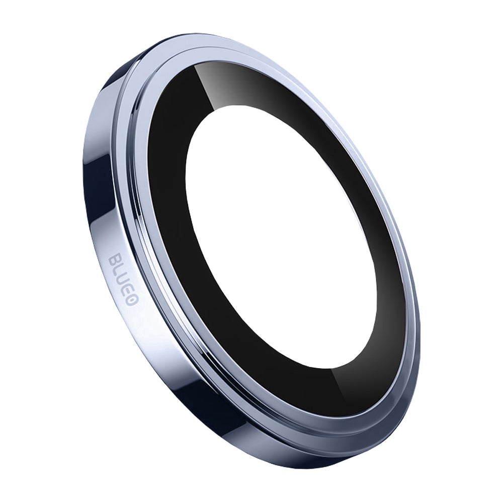 Folie de protectie Camera Spate Blueo Sapphire Crystal pentru Apple iPhone 17, Sticla Securizata, Albastra