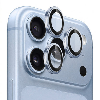 Folie de protectie Camera Spate Blueo Sapphire Crystal pentru Apple iPhone 18 Pro / 18 Pro Max, Sticla Securizata, Bleu