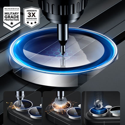 Folie de protectie Camera Spate ESR Armorite pentru Apple iPhone 17 / 16 Plus / 16, Sticla Securizata, Transparenta