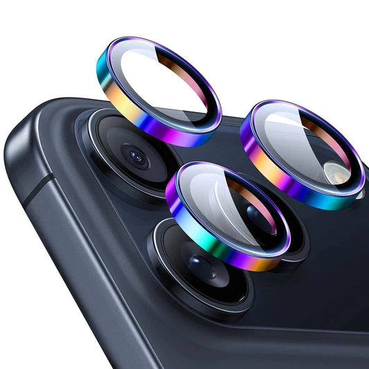 Folie de protectie Camera Spate ESR Armorite pentru Apple iPhone 17 Pro Max / 17 Pro / 16 Pro Max / 16 Pro, Sticla Securizata, Multicolor