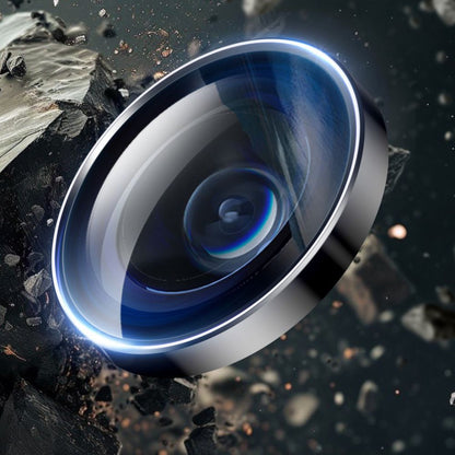 Folie de protectie Camera Spate ESR Armorite pentru Apple iPhone 17 Pro Max / 17 Pro / 16 Pro Max / 16 Pro, Sticla Securizata, Neagra