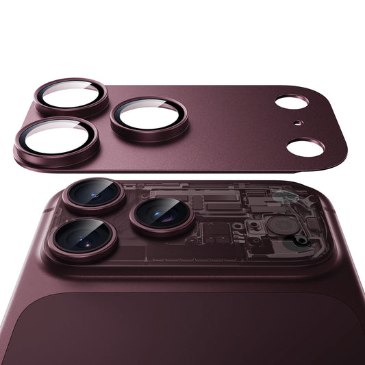 Folie de protectie Camera Spate ESR Armorite Pro pentru Apple iPhone 18 Pro Max, Sticla Securizata, Visinie Inchis