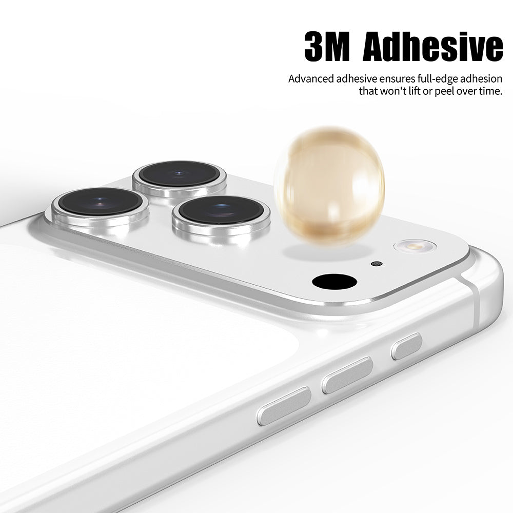 Folie de protectie Camera Spate Lito Crown Halo AR + AF pentru Apple iPhone 18 Pro Max, Sticla Securizata, Neagra