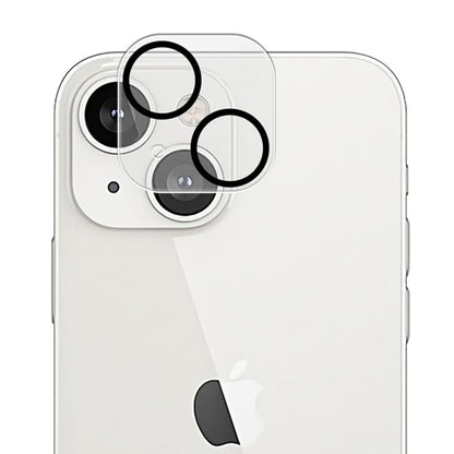 Folie de protectie Camera Spate Lito S+ pentru Apple iPhone 14 Plus / 14, Sticla Securizata, Neagra