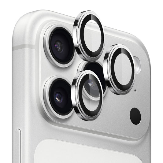 Folie de protectie Camera Spate Lito S+ pentru Apple iPhone 18 Pro / 18 Pro Max, Sticla Securizata, Argintie